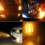 7440, T20 LED-Birnen Bernsteingelb 900 Lumen Superhelle Blinker 7