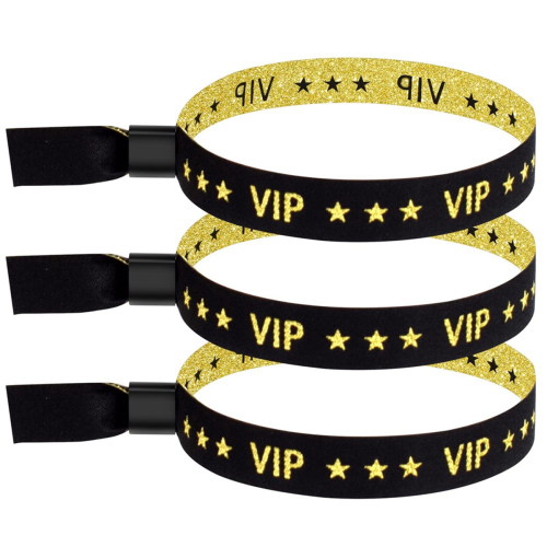 100 Pack VIP Cloth Event Wristband, Solid Color Wristbands, Wristbands