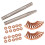 20Pack Copper Rivets and Burrs (14mm 19mm) with 2Pcs Punch Rivet Tool 2