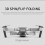 E88 Pro Drone 4K HD Dubbele camera Visuele positionering WiFi FPV Vier-assige 10