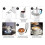 Moka Pot 300 ml espressomaskine til komfur, 6 kopper, rustfrit stål 6