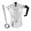 Moka Pot 300 ml espressomaskine til komfur, 6 kopper, rustfrit stål 1