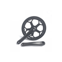 Pedivela dobrável para bicicleta 48T com furo quadrado e 170 mm CNC