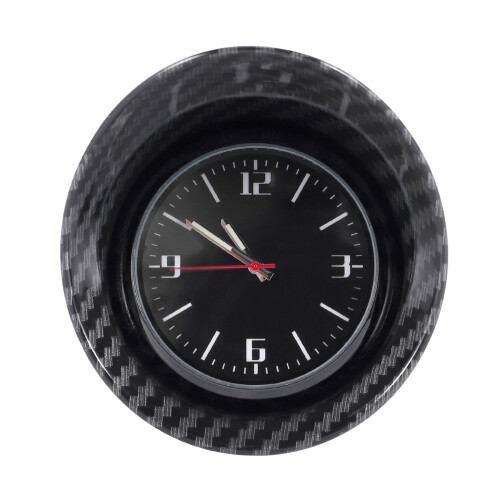 Electronic Car SUV Interior Dashboard Clock Console Decor Backlight Ac