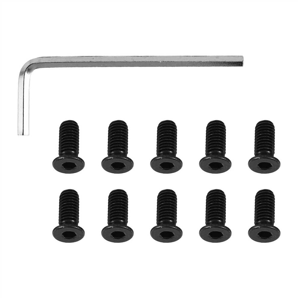 10Pcs Scooter Handlebar Front Fork Tube Screws With Hexagon Handle Rep 4853961285988