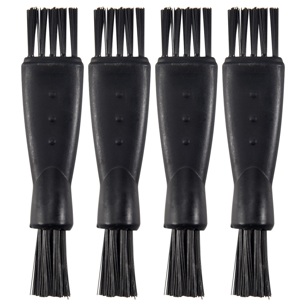 Typecat Black 4Pieces Double-Sided Trimmer Shaver Cleaning Brush Clipper Cleaner For