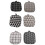 6 Pieces Cotton Pot Holders Machine Washable Heat Resistant Potholder 1