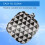 6 Pieces Cotton Pot Holders Machine Washable Heat Resistant Potholder 5
