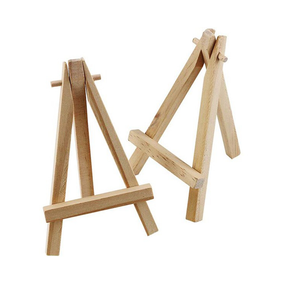 ANBOXIT Porta Piatti Da Esposizione In Legno - Piedistallo Reggi Piatti Da Esposizione, Cavalletto Porta Foto Ed Espositore Elegante - 10,2 Cm - Foto 9