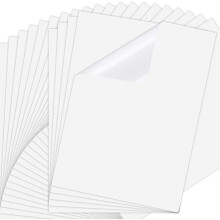 25 Sheets 8.3X11.6 Inch Inkjet Sticker Paper, Printable Transparency F