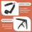 65 PCS Guitar Accessories Kit with Strings, Tuner, Capo, Picks, Pick H 6