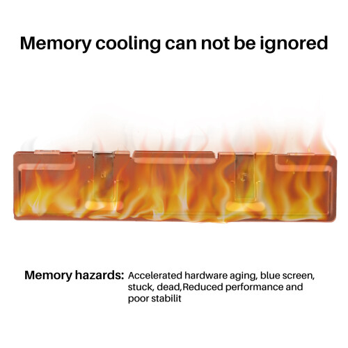 Pure Copper RAM Heatsink Radiator for Ram DDR3 Memory Cooler Cooling H 2