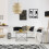 Modern 3D Digital Wall Clock Cat Mirror Non Ticking Silent Battery Clo 10