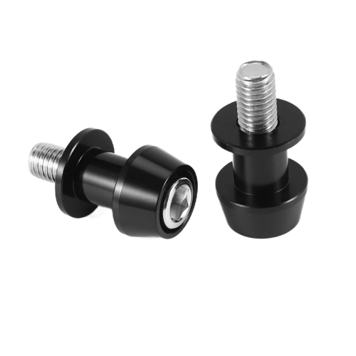 2X Bobine per supporto forcellone forcellone CNC per moto da 10 mm 2