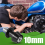 2X Bobine per supporto forcellone forcellone CNC per moto da 10 mm 6