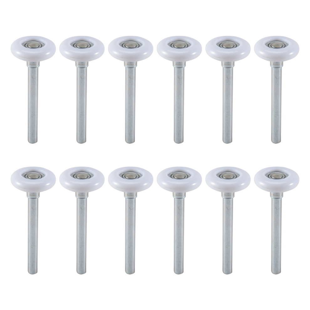12Pack 2 Inches Garage Door Rollers, 6200Zz Bearing Nylon Roller,For R 4853961295819