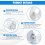 Mini Projector Wall Mount Universal Metal Projection Rotatable Bracket 7