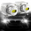 stk. Angel Eyes CANbus 80W LED-lyspærer til frontlykter, feilfrie 4