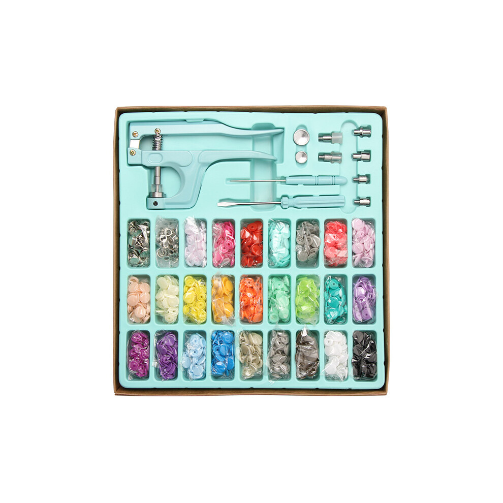 Typecat Snap Fasteners Button With Pliers Tool, Plastic Metal Snaps No-Sew But