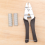 1Pcs Hog Ring Plier Tool and 600Pcs M Clips Chicken Mesh Cage Wire Fen 10