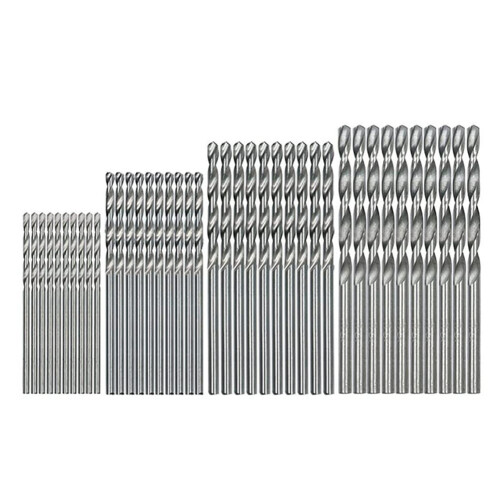 40 Pieces 0.5mm-2.0mm Straight Shank Mini Drill Bit Set Tiny Small Bit 1