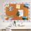 20M Boho Rainbow Bulletin Board Borders Straight Classroom or Home School 8