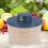 Electric Salad Spinner - Lettuce Vegetable Dryer, USB Rechargeable, Qu 4
