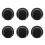 6-pack tennisbollar slitstarka elastiska träningsbollar 66 mm damer 3