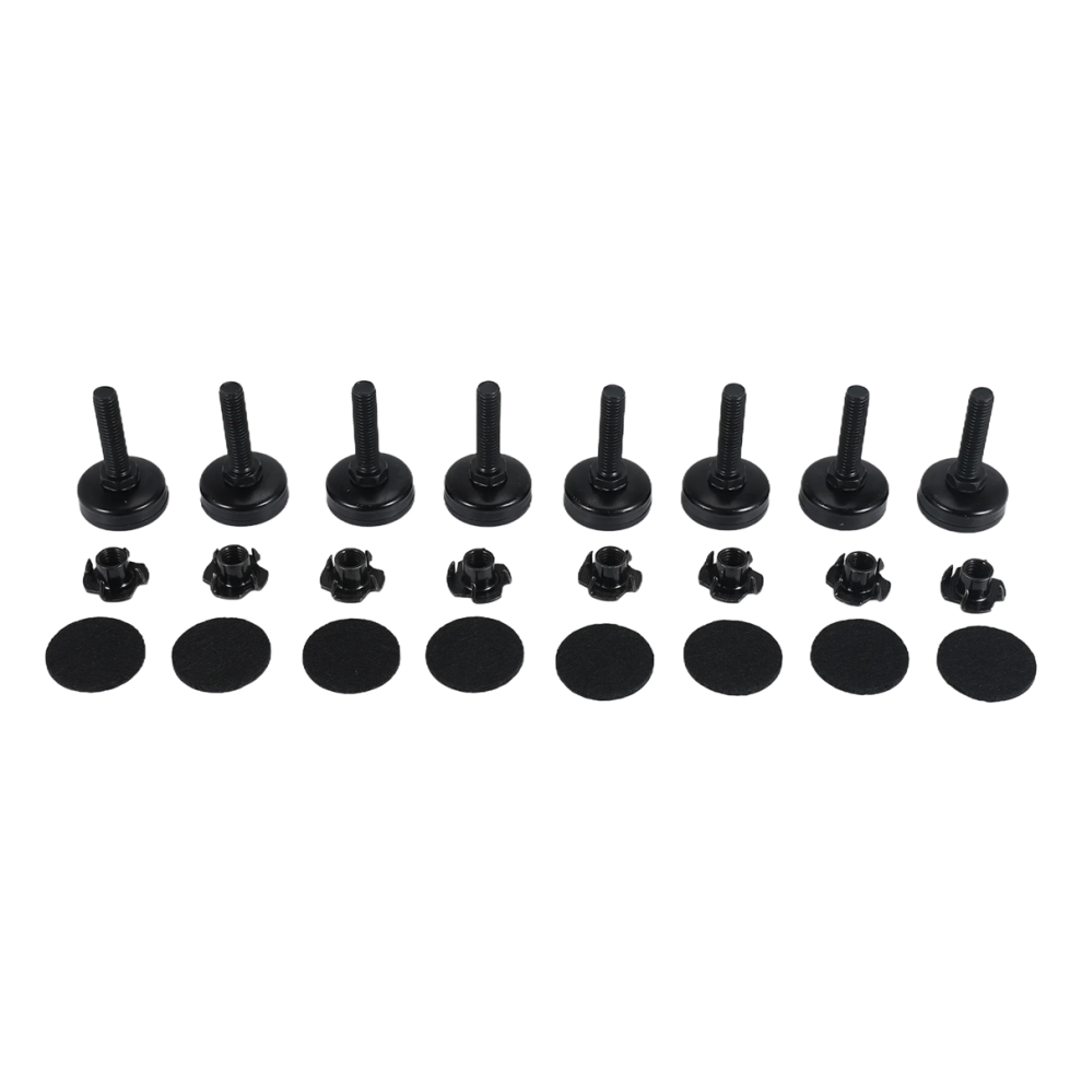 8Pcs Furniture Levelers Heavy Duty Leveling Feet Adjustable Leg For Ca 4853961209663