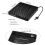 Unidade externa de CD DVD, leitor de unidade USB 3.0 e tipo C portátil +/-RW, 3