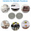 Πώμα επίπλων Bed Stoppers, 4 κύπελλα με ροδάκια που ταιριάζουν σε όλα τα F 6