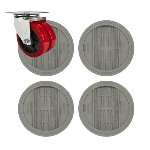Πώμα επίπλων Bed Stoppers, 4 κύπελλα με ροδάκια που ταιριάζουν σε όλα τα F 2