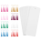 48 marcadores de papel em branco com borla colorida 3