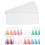 48 marcadores de papel em branco com borla colorida 4