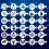 30 Pieces Cookie Stencils Cake Templates Coffee Reusable Painting Sten 11