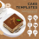 30 Pieces Cookie Stencils Cake Templates Coffee Reusable Painting Sten 6