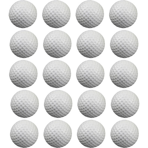 20 peças de bolas de prática de golfe de ar, bola de espuma, treinamento de golfe interno e externo 1
