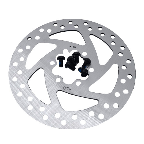 Disco de freio de aço para scooter elétrica de 140 mm para skate de 10 polegadas 1