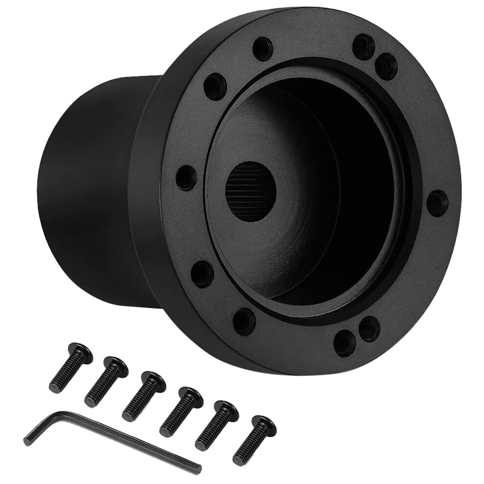 Club Car Golf Cart Accessories Steering Wheel Adapter For Cart, Black 4853961215787