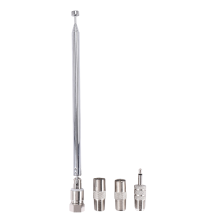 Antena prętowa 3,5 mm Adapter radia FM Teleskopowa śruba typu F