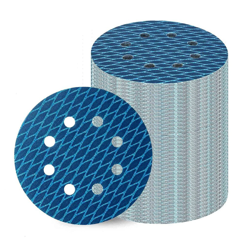 70Pcs Orbital Sander Sandpaper 5 Inch 8 Hole Sanding Disc Sand Paper 3 4853961219327