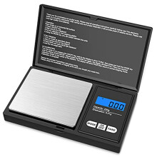 Digitale Taschenwaage für Lebensmittel, Küchengewicht in Gramm und Unzen, geeignet