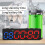 Workout Clock with Battery, Portable Mini Gym Timer Built-in Magnet fo 4