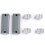 Floor 360 Degree Rotation Telescopic Handle Self-Cleaning Flat Mop wit 10