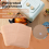 Pergamentforme til airfryer, 100 stk. perforerede firkantede forme, til madlavning 9
