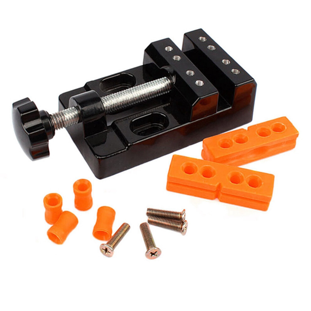 Mini Small Vise Flat Clamp Table Jaw Bench Drill Press Vice Opening Di 4853961221788