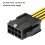 5er-Pack CPU 8Pin auf 2X 8 Pin (6+2) Stromdatenkabel für Miner Double PC 5