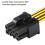 5er-Pack CPU 8Pin auf 2X 8 Pin (6+2) Stromdatenkabel für Miner Double PC 6