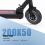 Pneu externo 200X50 para Speedway Mini 4 Pro Roda traseira 8 polegadas Elétrica S 4