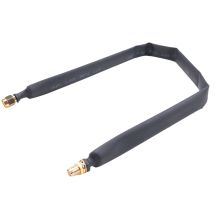 LoRa platte kabel RP-SMA mannelijk naar vrouwelijk raam en deur doorvoer coaxiaal
